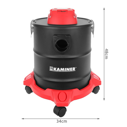 sesalnik za pepel 20l 1600 w, na kolesih Sesalnik za pepel,sesalec za pepel,industrijski sesalnik za peči,sesalnik za žar,vroči pepel sesanje,HEPA filter za pepel,sesalnik s funkcijo pihanja